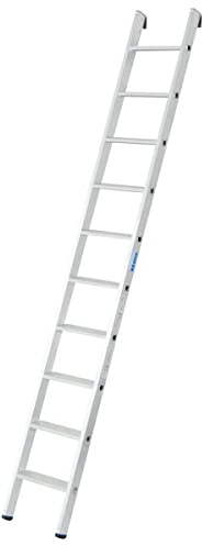 Stufen-AnlegeLeiter, (Alu), Arbeitshöhe 4,15 m,Leiternlänge 2,7 m, Stufenanzahl 10, Gewicht 5,0 kg