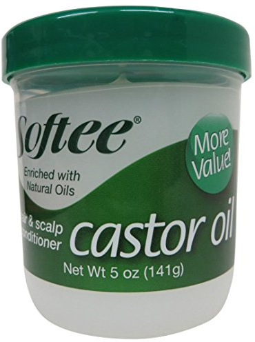 Softee Castor Oil Hair & Scalp Conditioner, 5 Ounce