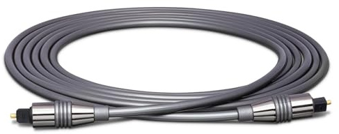 Hosa OPM305 Toslink Fiber Optic Cable, 5 Feet