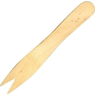 Winware Wooden Chip fork