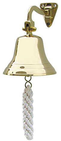 Glocke Trym Ø 10 cm aus Messing