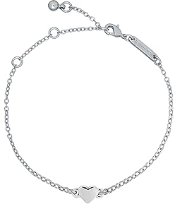 Ted Baker Harsa Tiny Heart Bracelet For Women (Silver)