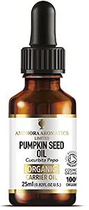 Amphora Aromatics COSMOS Organic Pumpkin Seed Oil 25ml