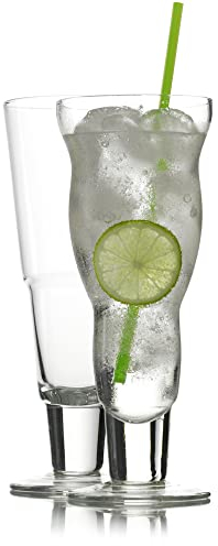 Stölzle Lausitz Vaso de cóctel Rumba de 420 ml, juego de 6 vasos de cóctel, resistente a la rotura y apto para lavavajillas