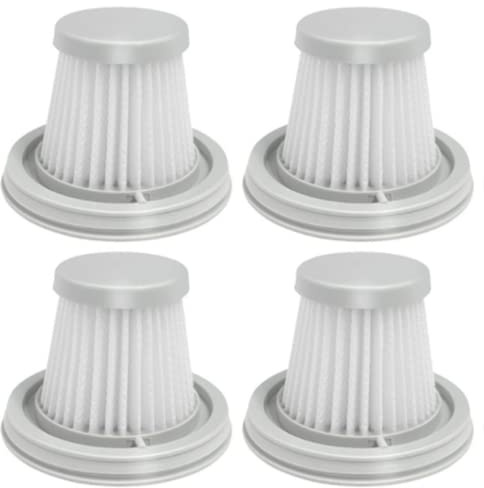 YanBan 4 Pack HEPA Filter Compatible with Xiaomi Mijia Mini Handy Vacuum Cleaner SSXCQ01XY, Mi Car Mini Wireless Sweeper Accessories