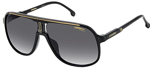 Carrera 1047/s 2M2/9O BLACK GOLD Sunglasses Men's Propionate, Standard, 62