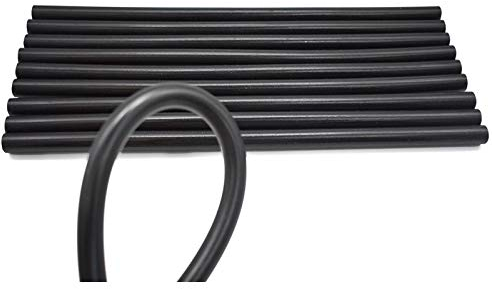 Klebepistolen-Sticks, Heißklebepistolen-Sticks, Klebepistolen-Sticks, 10 Stück, 7 mm, schwarze Klebestifte for elektrische Klebepistole, Bastelalbum, Legierungszubehör, Auto-Dellen, lackfreie Entfernu