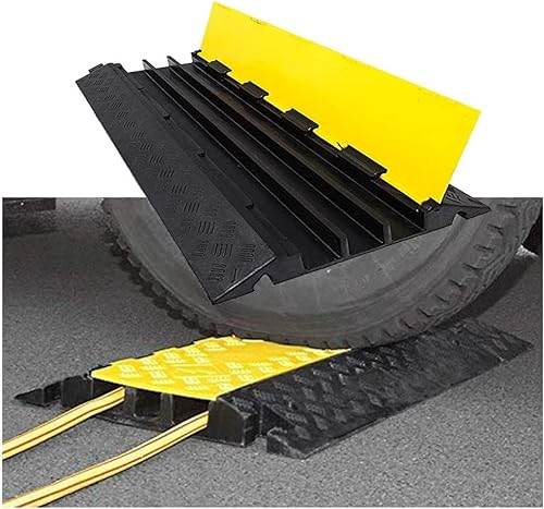 Rollstuhlrampe Rollstuhlrampe Gummischwellenrampe Kabelrampe Hochleistungsschlauch 3/4/5 Kofferraumabdeckung Rollerrampe Für Auto Handicap Rampen Anti-Rutsch
