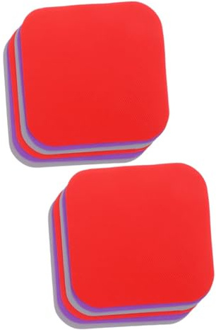 Ciieeo 12 STK Flaschenöffnungsmatte Aus Gummi Auseinandersetzung Pads Zum Öffnen Von Dosendeckeln Glasdeckelöffner Greift Pads Kleiderbügelclip Deckelöffner Dosenöffner Mini Gläser Sauber