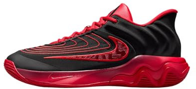 NIKE Herren Giannis Immortality 4 Sneaker, Black Team Red Red, 45 EU