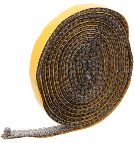 Cabilock Cinta Para Juntas De Estufa De Leña Sello De Cuerda Resistente Al Fuego Junta De Estufa Para Puerta De Chimenea Adecuado Para De Leña
