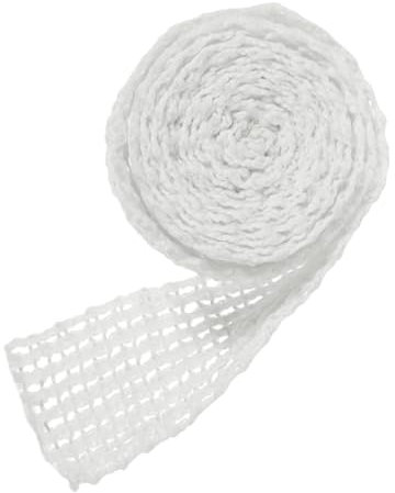 Garneck Rete da Cucina per Arrosto in Cotone Bianco, Pratica e Facile da Applicare e Rimuovere, per Legare Carne e Pollame in Cucina