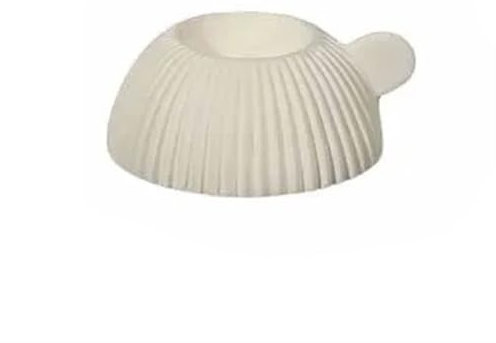 Weiße weiche Dekoration, Ornamente, Keramik-Kerzenhalter, Modell, Zimmer, Tischplatte, Wohnen, Basteln, Dekoration für Zuhause, Weiß 02
