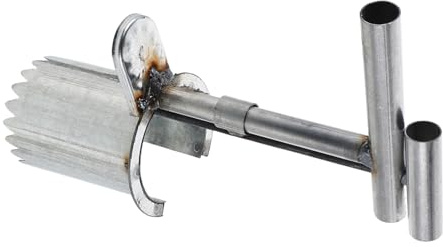 SUPVOX Outil De Plantation De Bulbes Acier Inoxydable Transplantoir à Base Dentelée Pour Creuser Adapté Sols Sableux Argileux