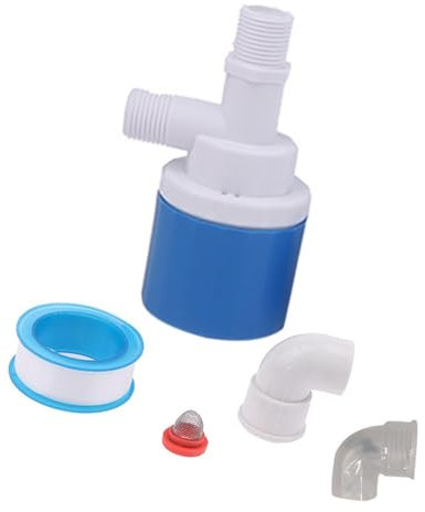 Fenteer Automatic Float Valve Water Level Control Professional Pool Auto Fill Float Valve Replace for Pond, Water Tank, Aquaculture, 20mm Top