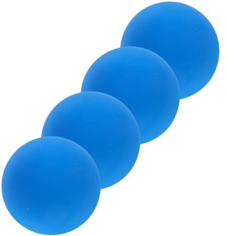 GAROZATION 4 Pezzi Palline da Squash in Gomma ad Alto Rimbalzo per Allenamento e Competizione, Set di Palline da Racquetball Leggere per Sviluppo Riflessi, Attrezzatura Sportiva Indoor