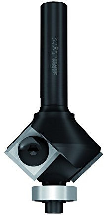 CMT 659.031.11 - Fresa para redondear cuchillas reversibles s=6.35 30° grados z2 dx