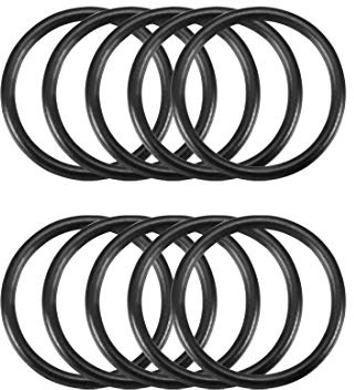 sourcing map 10St Metrische Nitrilkautschuk O-Ringe Dichtung 20mm AD 17mm ID 1,5mm Breite