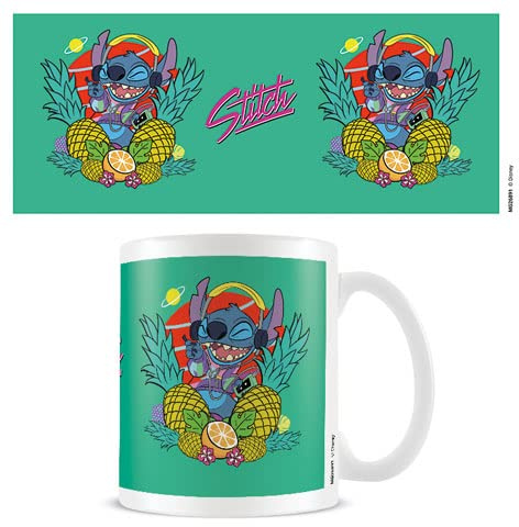 empireposter Lilo und Stitch Tasse à café en céramique Disney Ø 8,5 x 9,5 cm