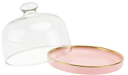 BESTonZON Couvercle Verre Pour Plateau à Pâtisserie Pour Assiette à Dessert Pour Plateau à Collation Ensemble De Couvercles Pour Gâteaux