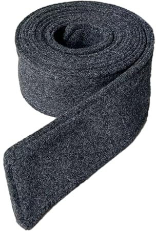 Maxtonser Damen Wollgürtel, gebürsteter Plüschgürtel, verstellbare Länge, doppelseitiges Korsett, Farbe Rosa, dunkelgrau, Belt length: 175 cm Belt wi