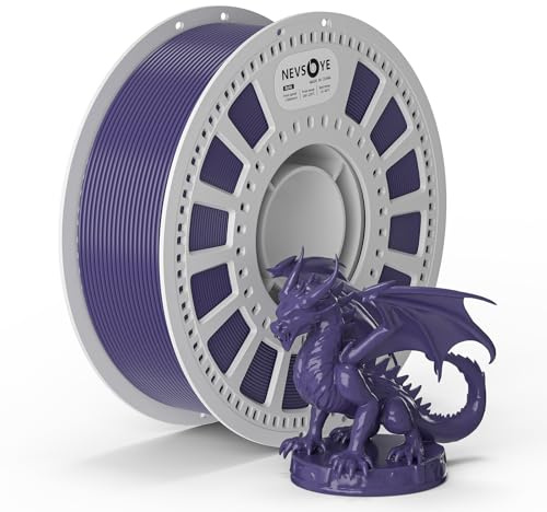 PLA+ Filament 1.75mm, 3D Drucker Filament PLA plus Pro, 1kg Spule, Maßgenauigkeit +/- 0.02mm, passend für die meisten Drucker, verhedderungsfrei für reibungsloses Drucken (Lila)