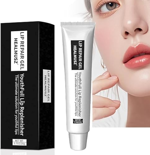 Lip Balm, Lip gel for Dry Cracked Lips - Deep Hydration & Smoothness - Intensive Lip Care & Repair - Moisturising Lip Balm