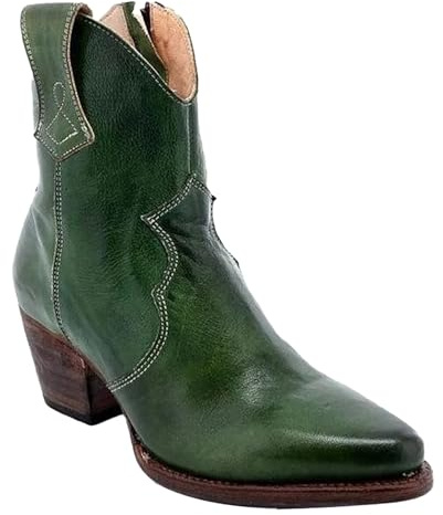 Gyaimxfu Stivali Texani Donna,Classico Stivaletti Da Vintage Scarpe Da Donna Versatili Antiscivolo Comodi Per Attività All'aperto Outdoor Corti Di Alta Qualità Stivali