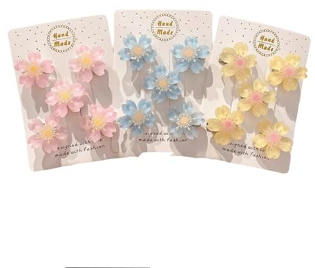 pince cheveux femme mini fleur metal 15pcs plate barettes petite banana Clip BB epais plage voyage barrettes a cheveux accessoire