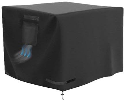 Housse De Protection Pour Foyer Extérieur,76 Cm Bouclier De Protection Imperméable Et Robuste - Housses Pour Table De Foyer | Pour Patio Véranda Camping Intérieur Et Extérieur Maison Jardin