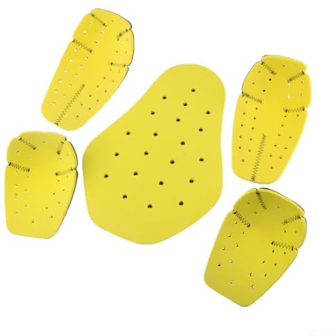 Motorrad-Körperpanzer-Set, EVA-Rücken, Schulter, Ellenbogenprotektoren, atmungsaktiv, für Herren und Damen, für tragbare Widerstandspads für Ri