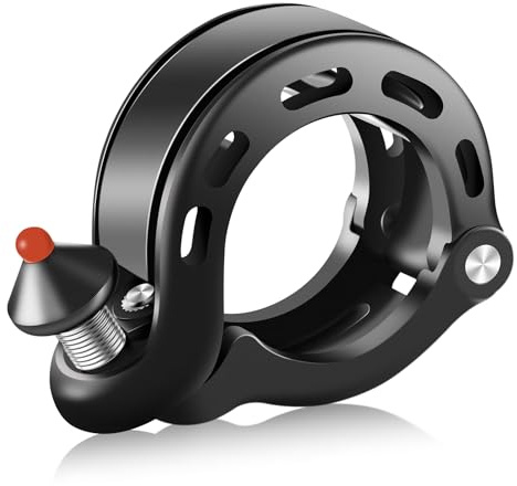 ROCKBROS Fahrradklingel Mini Fahrrad Glocke Erwachsener Kinder, 100dB Laut Klingel für Mountainbike Rennrad Kinderfahrrad, für 22,2–31,8 mm Lenker Mehrere Farben
