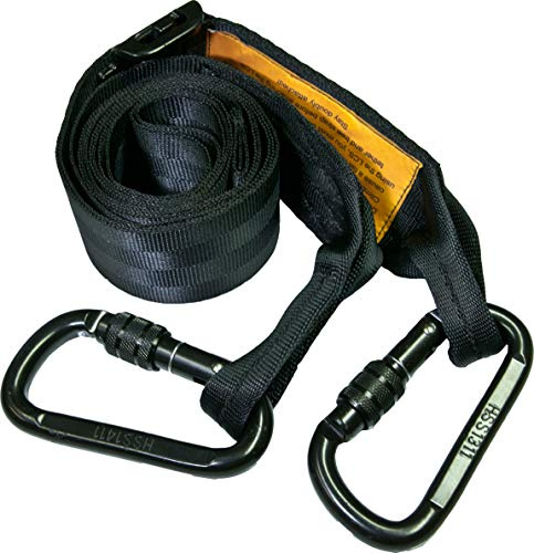 Hunter Safety System LCS Lineman's Climbing Strap, Black