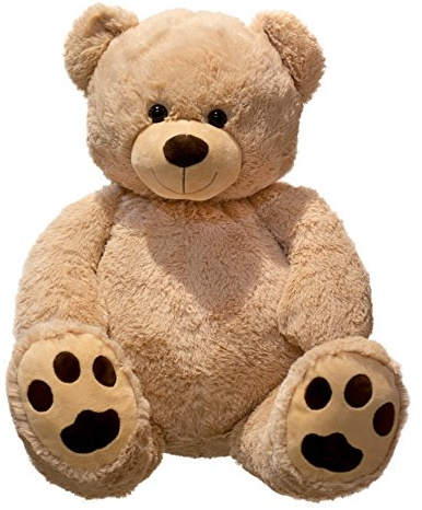 Lifestyle & More Riesen Teddybär Kuschelbär XXL 100 cm groß Plüschbär Kuscheltier samtig weich