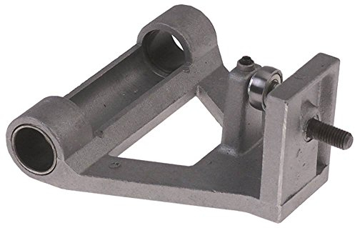 Führung für Aufschnittmaschine Sirman PERLA 250, PERLA 220, Cookmax 411001 Breite 116mm M8 Höhe 59mm Länge 122mm Loch 20mm 220-250