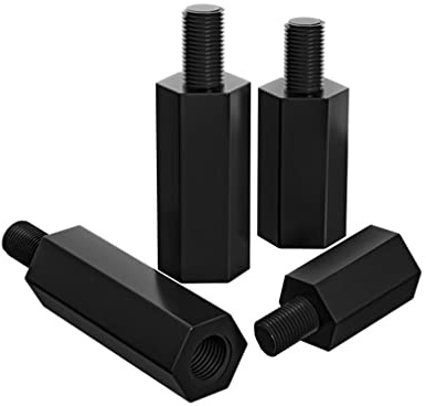 FEEIMOL M3 Abstandshalter Nylon Hex Distanzhülsen PCB Platinen Abstandshalter Männlich Weiblich Gewinde Abstandsbolzen M3x20+6mm (60 Stück)