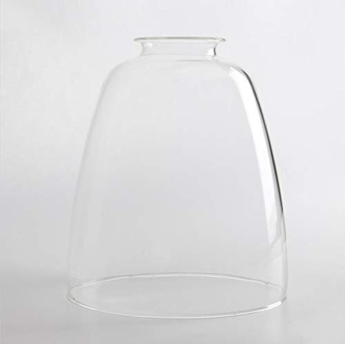 Pathson Transparente Verre Clair Abat-jour Cloche Abat-jours pour Plafonnier Suspendu Appliques Murales