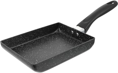 Zerodeko Sartén Para Tortillas Antiadherente Cuadrada Sartén Para Desayuno De Cocina Para Tortilla Japonesa Hogar De Pequeño Para Sarten Omelette