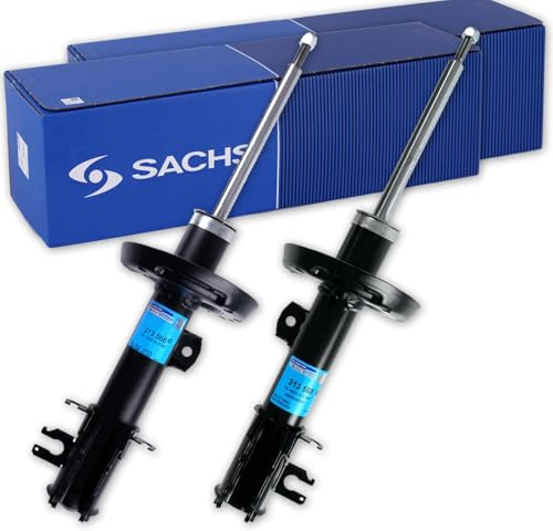 2x Sachs Gasdruck Stossdämpfer vorne | 313566 + 313568 Kompatibel mit Corsa D (S07)