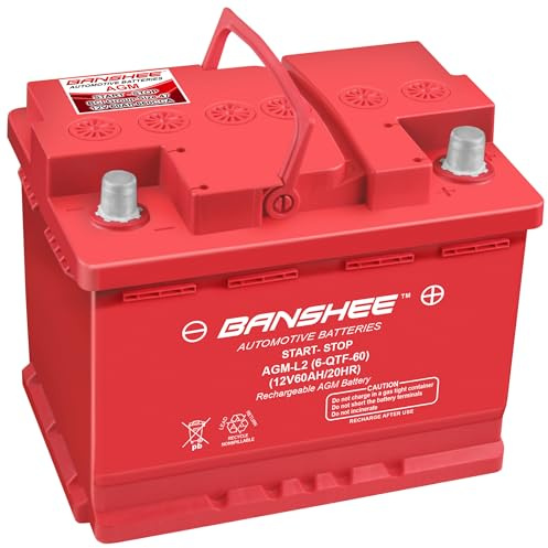 Banshee Group 47 Automotive Starting AGM 12 Volt Battery