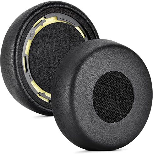 Cuscinetti auricolari in morbida pelle proteica per Evolve 75 75 + padiglioni auricolari in memory foam facilmente sostituibili