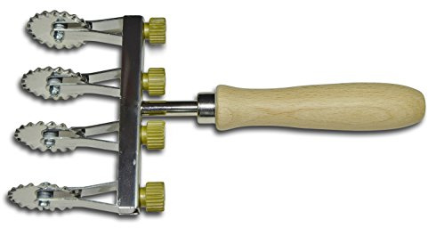 Elettro Center Tagliapasta Regolabile, Metallo, Argento, Art.393