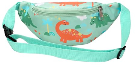 Kids Bum Dinosaurier Gürteltasche,Kinder Bauchtasche Hipsack Gürteltasche Taille Tasche Fanny Pack Stoff Nylon Geld Gürtelfür Kinder Grils Jungen Laufen Wandern Reisen Sport