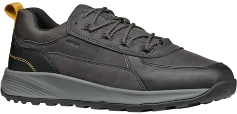 Geox U Terrestre a, Sneaker Uomo, Dk caffè Nero, 43 EU