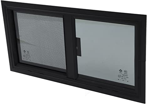 Schiebe-Sichtschutznetze Wohnmobil-Fenster Fenstergr??e 550 X 260 Mm mit Robustem Rahmen und Farbigem Glas, Geeignet Wohnmobil-Zubeh?r,Wohnmobilteile
