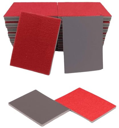 26 piezas esponjas de lijado de grano,Esponjas Abrasivas,Lijado En Seco y Húmedo Bloque,Esponja de Lijado,Esponja de Lija Húmeda y Seca Juego de esponjas de lijar, Para pulir diferentes materiales