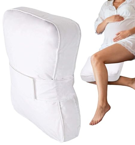 Cojín ergonómico para las rodillas: almohada de apoyo para dormir entre las piernas, ayuda para dormir de lado | Módulo de comodidad de alineación de postura terapéutica, almohada de descanso para red