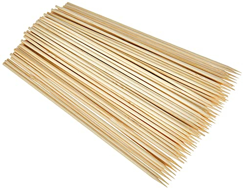 IBILI Clásica - Brochetas de bambú, 100 Piezas, 20 cms