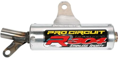 Pro Circuit Endschalldämpfer R304 Shorty Slip On Silber Gr. Aluminium