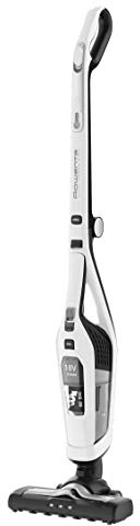 Rowenta RH6737 Dual Force 2-in-1 kabelloser Akku-Stabstaubsauger, integrierter Handstaubsauger, klappbarer Griff, sehr leicht – nur 2,5 kg, LED-Beleuchtung, Weiß